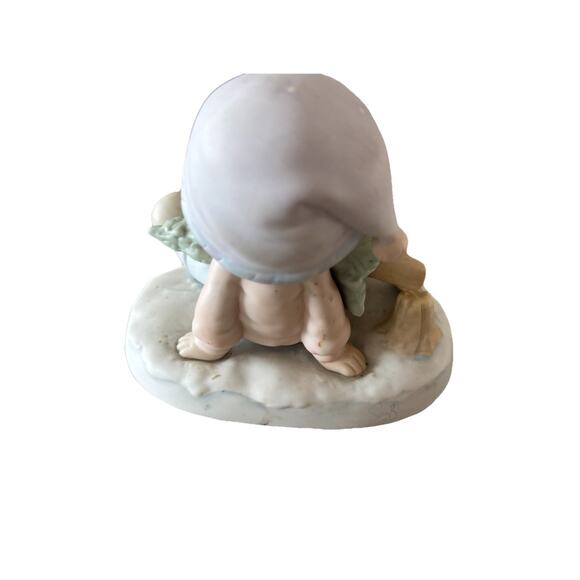 Precious Moments 1989 Don't Let the Holidays Get You Down Christmas Collector - Picture 3 of 6